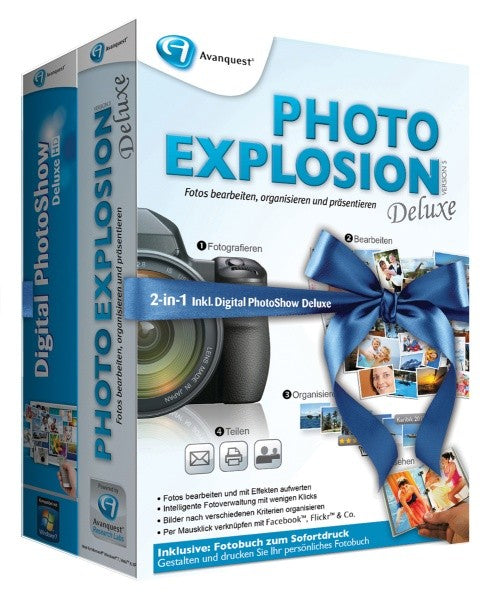 Photo Explosion 5 Deluxe + Digital PhotoShow Deluxe