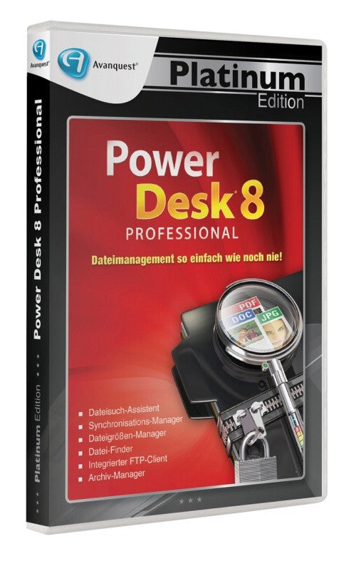 PowerDesk 8 Professional [Avanquest] [Platinum]