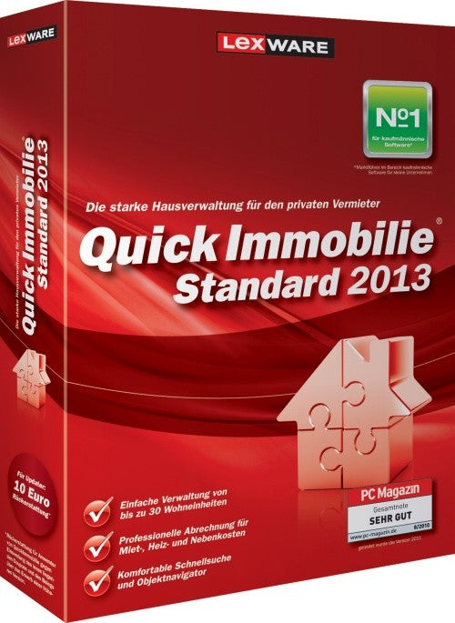 QuickImmobilie Standard 2013 Update Version 13.00