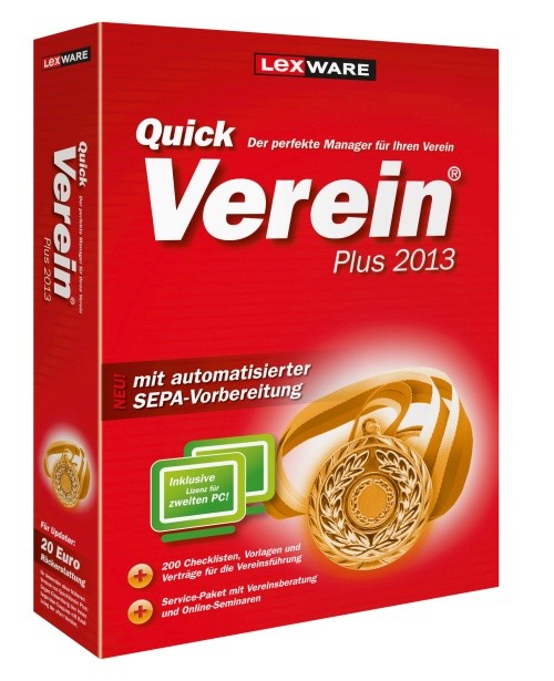 Quickverein Plus 2013 Version 5.00