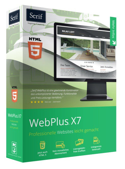 Serif WebPlus X7