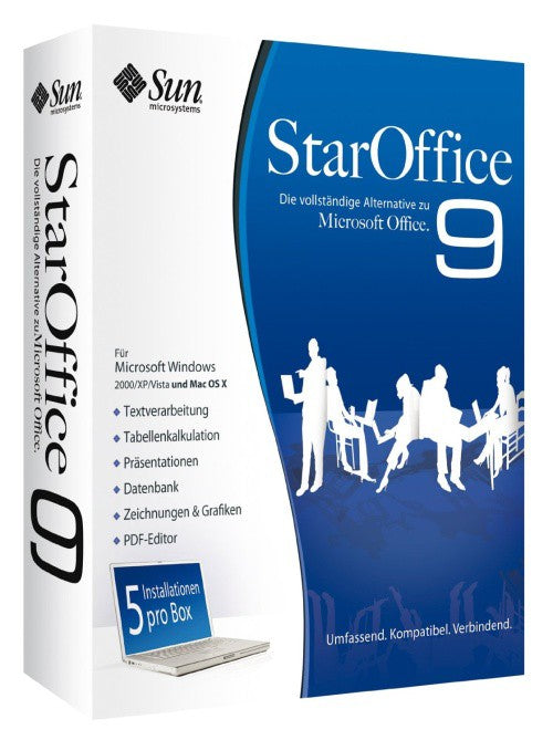 Staroffice 9 Deluxe für Windows/Linux/Mac