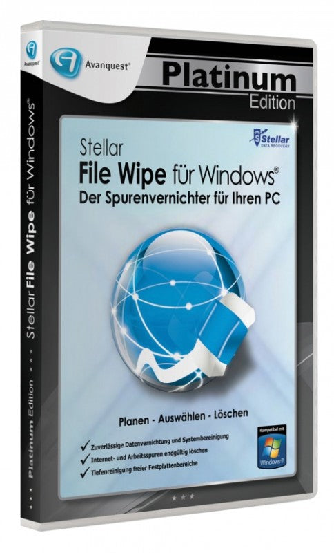 Stellar File Wipe für Windows [Avanquest] [Platinum]