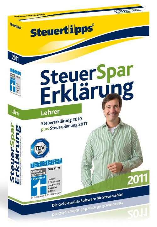 Steuer-Spar-Erklärung 2011 für Lehrer