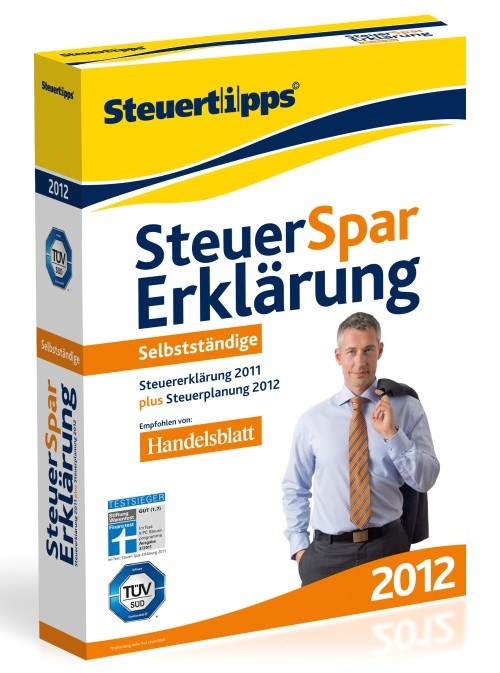 Steuer-Spar-Erklärung 2012 für Selbstständige