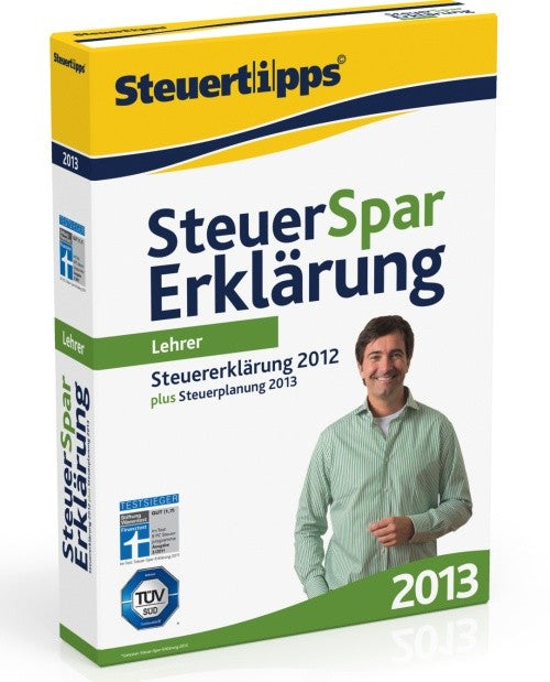 Steuer-Spar-Erklärung 2013 Lehrer