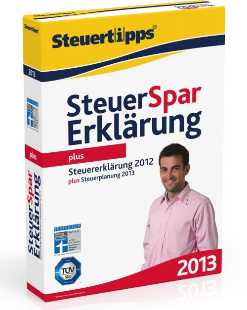 Steuer-Spar-Erklärung 2013 Plus