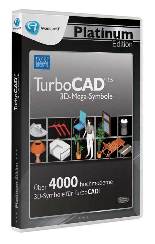 Turbo CAD 3D-Mega-Symbole