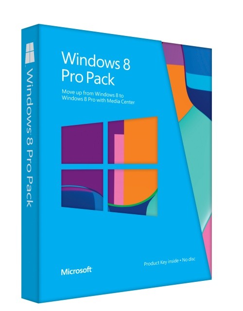 Windows Pro Pack 8 / Upgrade von Win 8