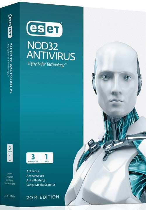 eset NOD32 Antivirus V7 - 3 User