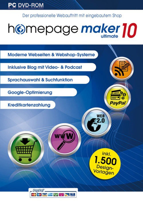 homepage maker 10 Ultimate