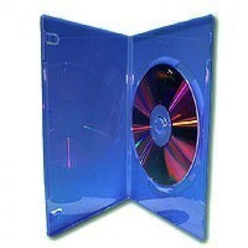 DVD Case Leerhülle blau