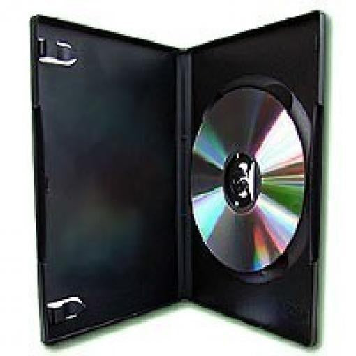 DVD Case Leerhülle schwarz