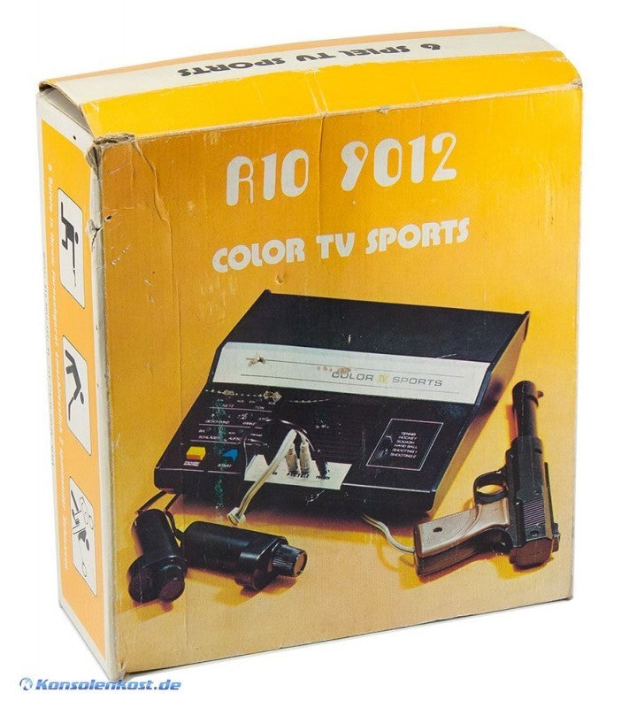 Rio 9012 / Color TV Sports + 6 Spiele vorinstalliert + Pistole + Zubehör