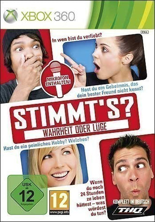 Stimmt's: Wahrheit oder Lüge + Mikrofon (DE)
