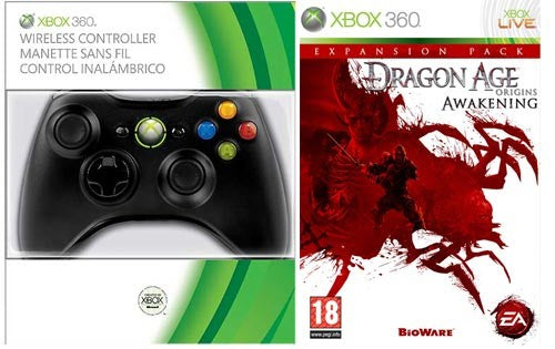 Dragon Age Origins: Awakening DLC + Original Wireless Controller schwarz (AT)