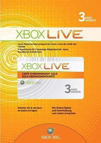 Live Abo-Card 3 Monate Original