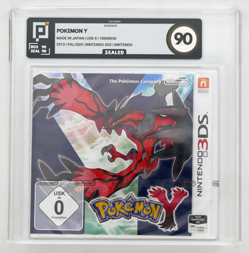 Pokémon Y Pixel Grading SEALED 90 07397679 (DE) · Sammlerstück