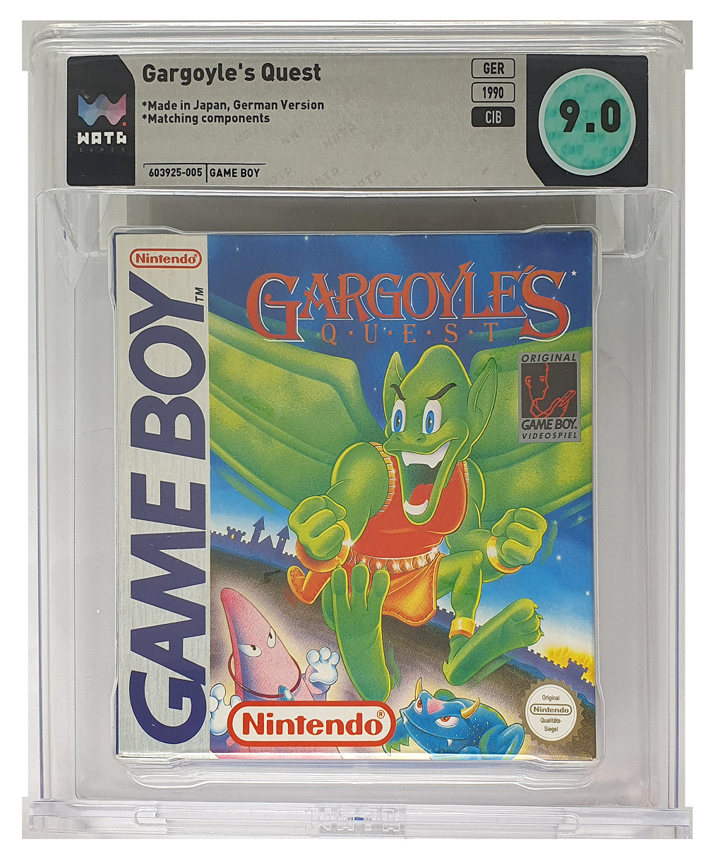 Gargoyles Quest WATA Grading CIB 9.0 · Sammlerstück