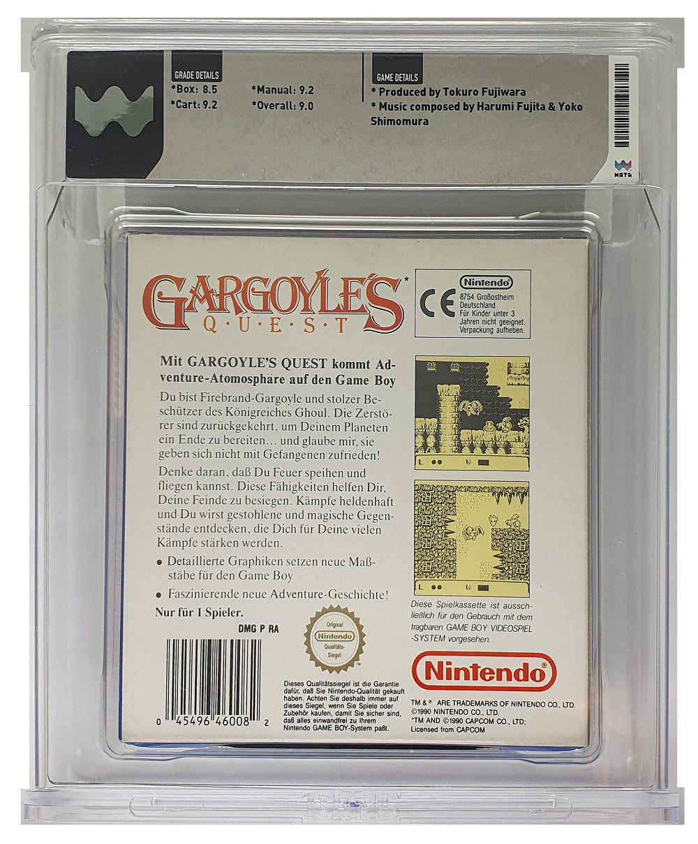 Gargoyles Quest WATA Grading CIB 9.0 · Sammlerstück