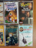 MC Kassetten-Set S46: Urmel, Der kleine Vampir, Burg Schreckenstein Kinder Sammlung