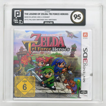 The Legend of Zelda: Tri Force Heroes Pixel Grading SEALED 95 32278540 (DE) · Sammlerstück