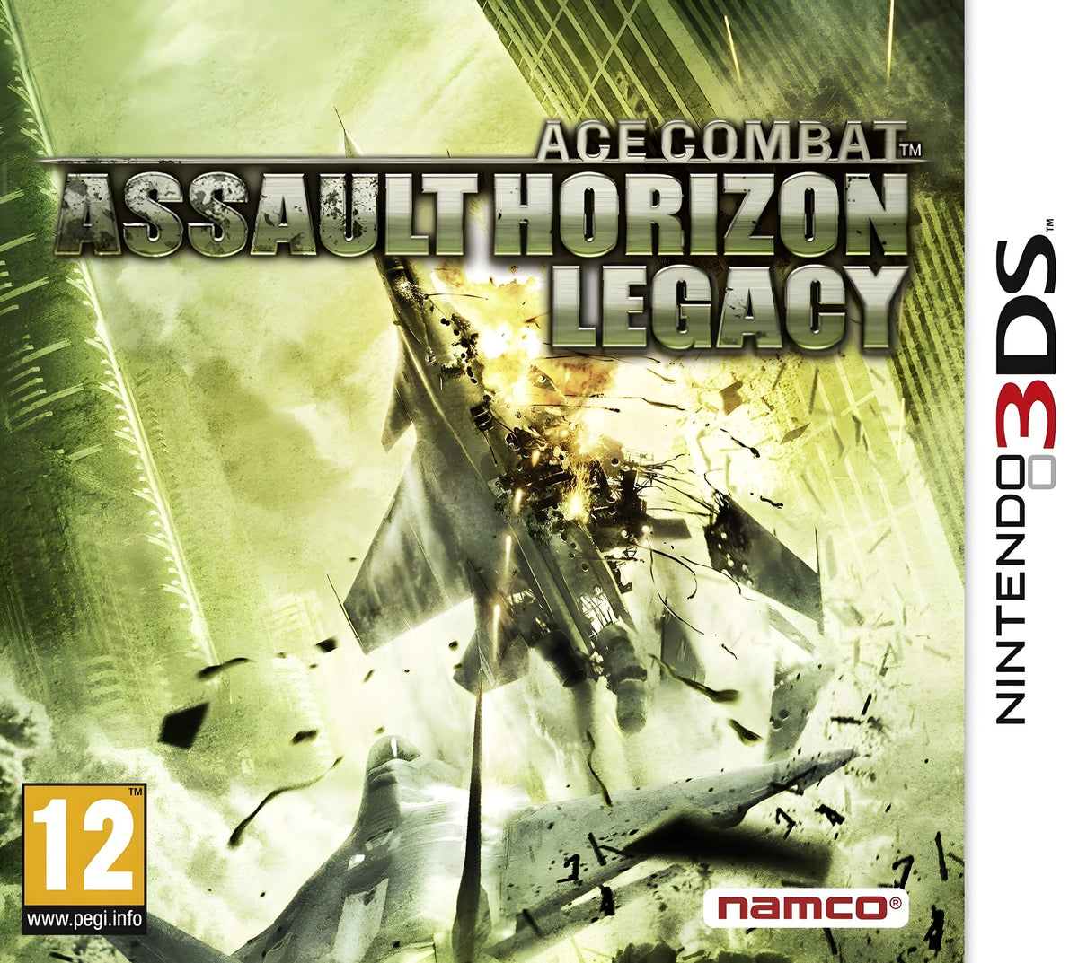 Das Cover von Ace Combat: Assault Horizon Legacy für Nintendo 3DS