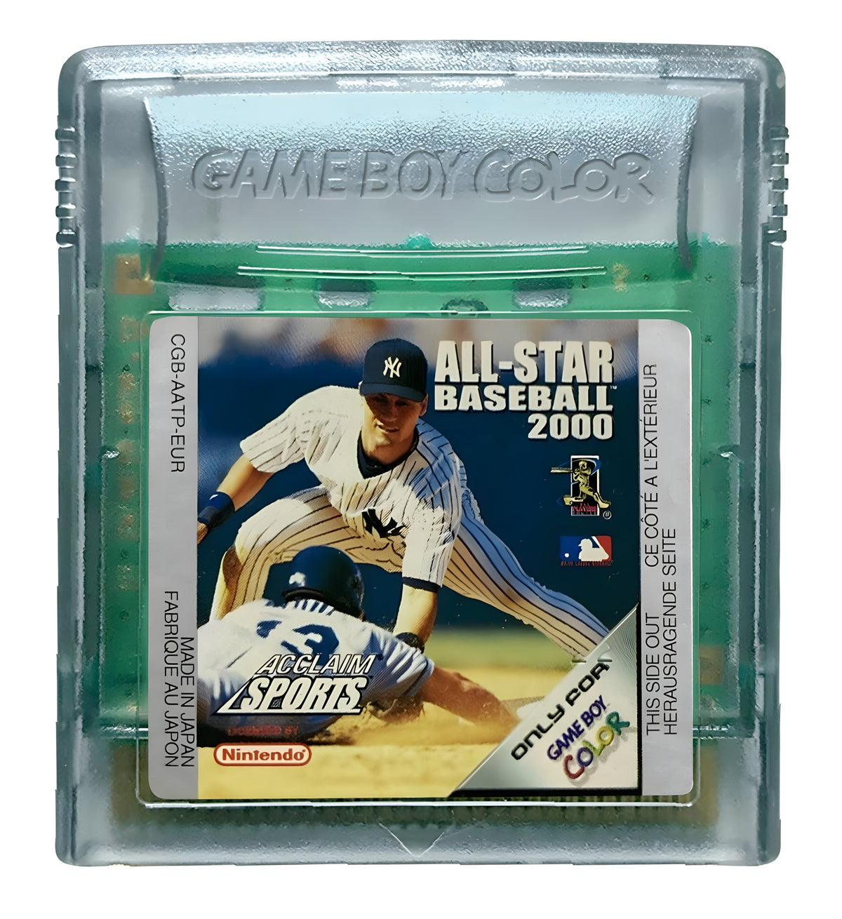 Das Modul von All Star Baseball 2000 für GameBoy Color