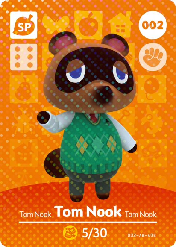Animal Crossing Collection Karte: Tom Nook