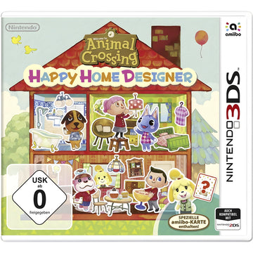 Animal Crossing: Happy Home Designer + Amiibo Karte (DE)