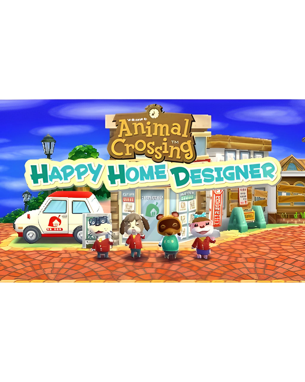 In Animal Crossing: Happy Home Designer + NFC Reader fragt Nico, ob Laura ein Traumhaus bauen möchte.