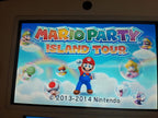 Der Titelbildschirm von Mario Party Island Tour in Animal Crossing: Happy Home Designer ist zu sehen.