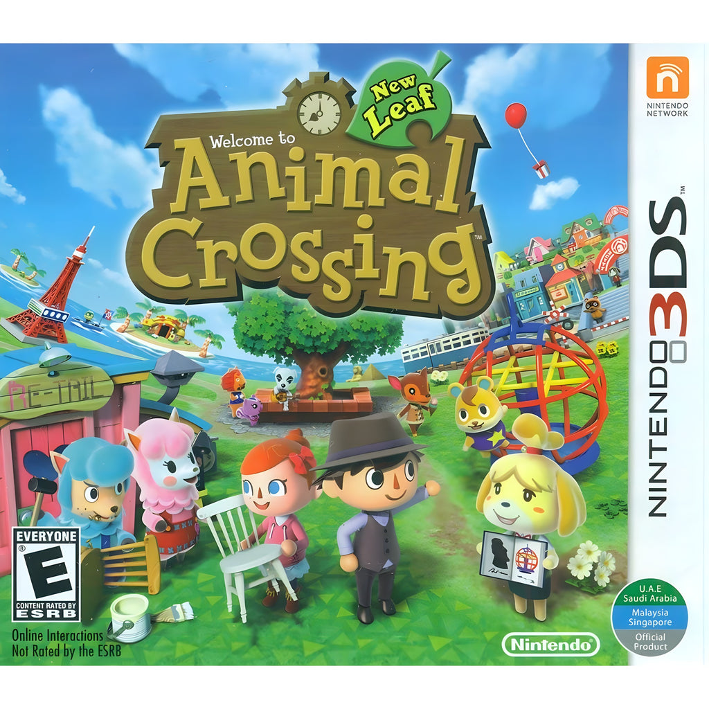 Das Cover von Animal Crossing: New Leaf World Edition für Nintendo 3DS