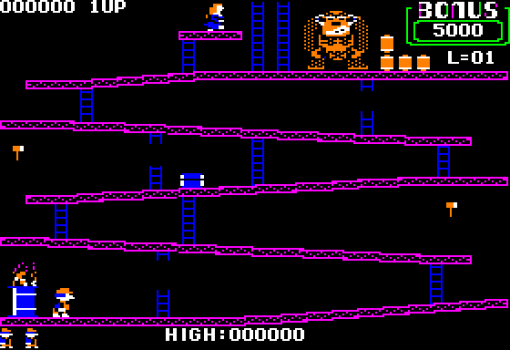 Donkey Kong für Apple II