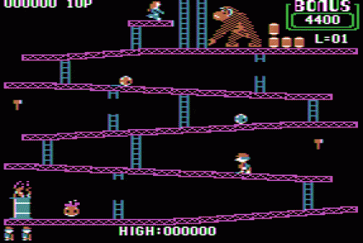 Donkey Kong für Apple II