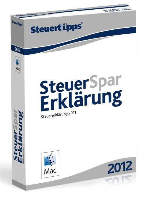 Steuer-Spar-Erklärung 2012 Mac-Version
