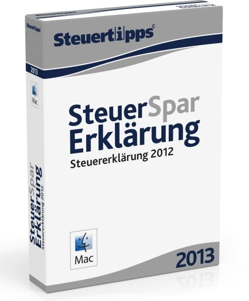 Steuer-Spar-Erklärung 2013 Mac-Version