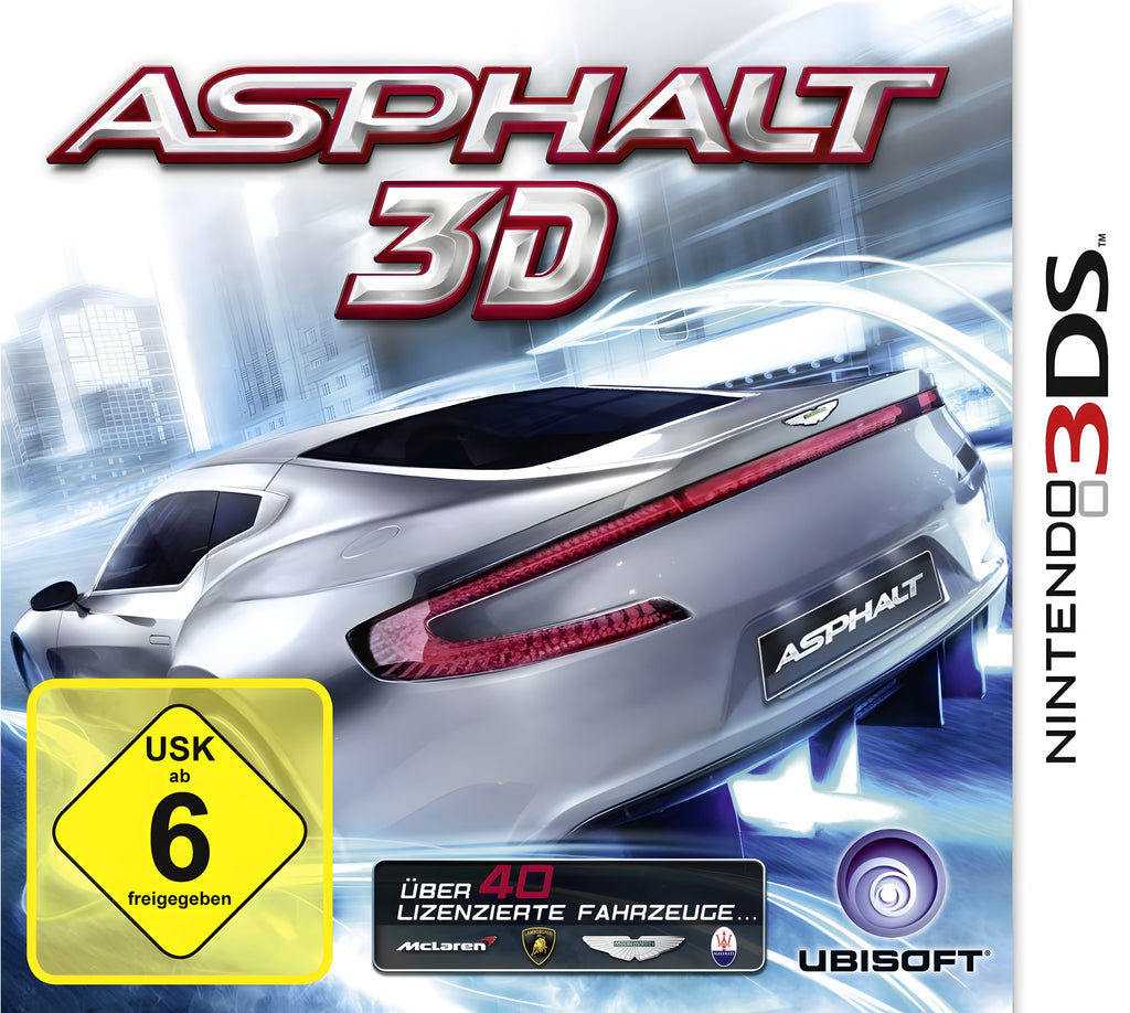 Asphalt 3D (DE) – Cover Vorderseite