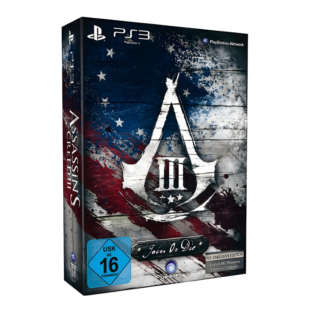 Assassin's Creed III Join or Die Edition (DE) — Big Box