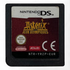 Die Vorderseite des Nintendo DS-Moduls von Asterix bei den Olympischen Spielen / aux Jeux Olympiques ist zu sehen.