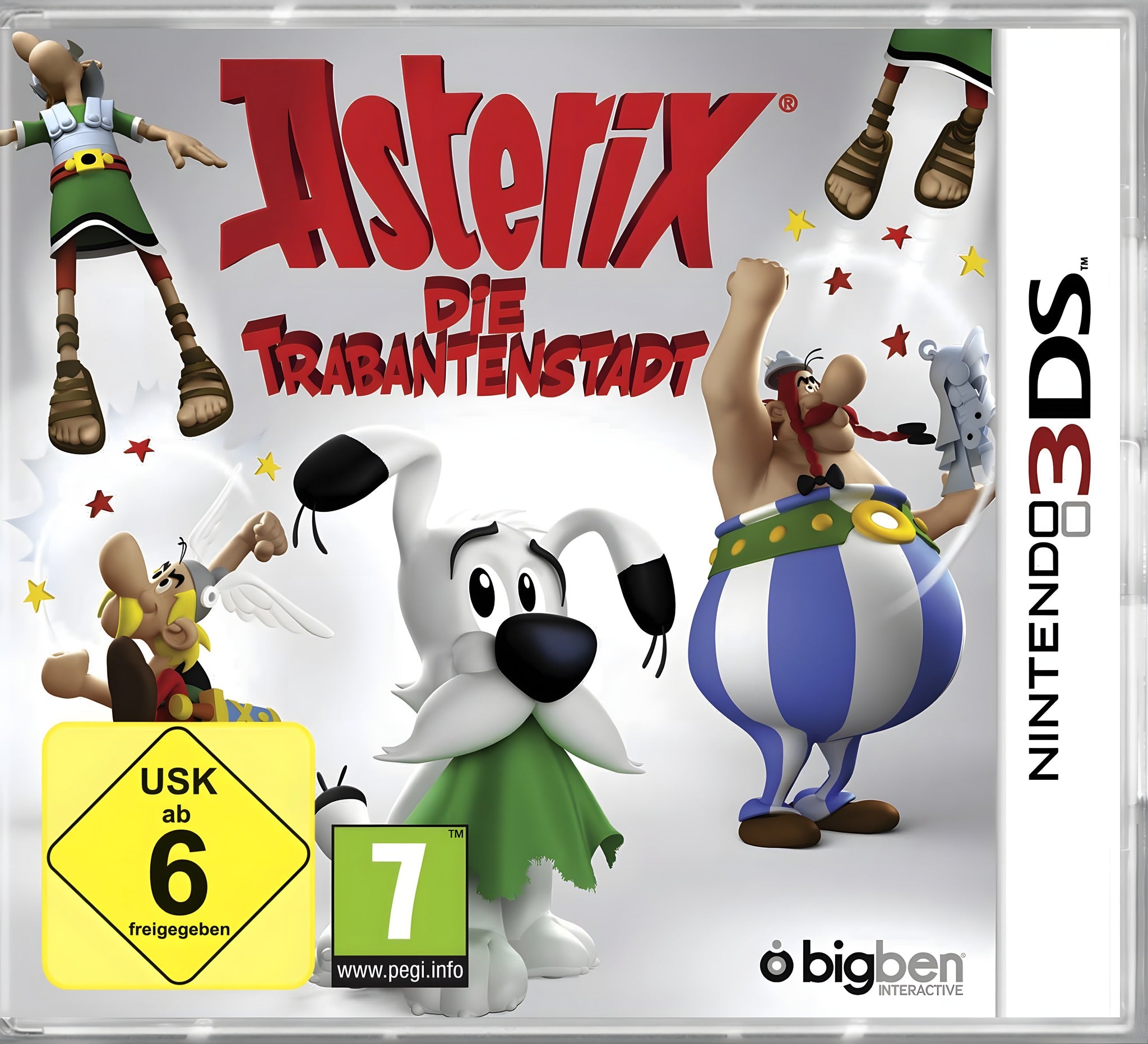 Asterix: Die Trabantenstadt (DE) – Cover Vorderseite