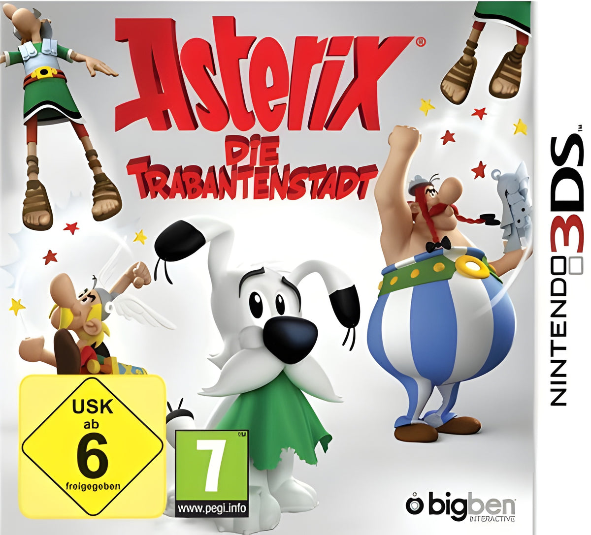 Das Cover von Asterix: Die Trabantenstadt für Nintendo 3DS