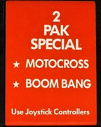 2 Pak Special: Motocross + Boom Bang