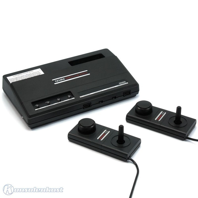 Konsole #Coleco Gemini Video Game System + 2 Controller + Zubehör