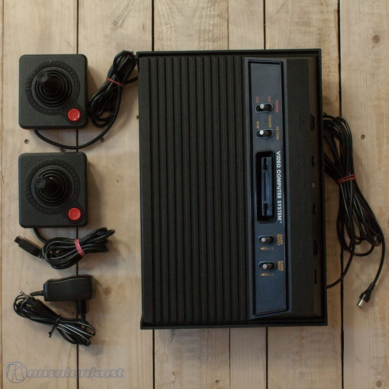 Konsole CX-2600 A #Darth Vader + 2 Controller + Zubehör