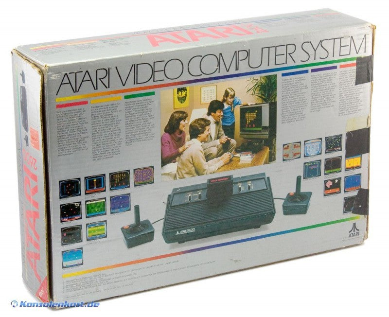 Konsole CX-2600 A #Darth Vader + 2 Spiele + 2 Controller & Zubehör