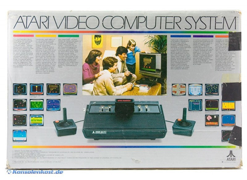 Konsole CX-2600 A #Darth Vader + 2 Spiele + 2 Controller & Zubehör