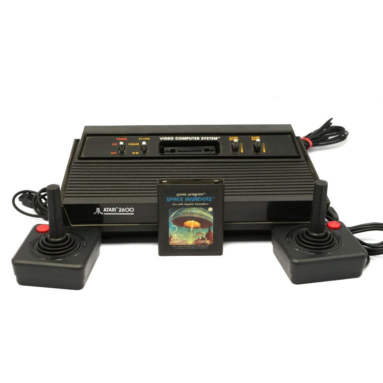 Konsole CX-2600 A #Darth Vader + Space Invaders + 2 Controller + Zubehör