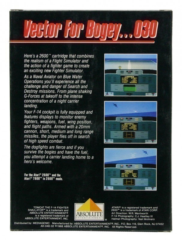 Tomcat: The F-14 Fighter Simulator