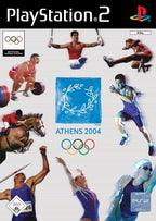 Das Cover von Athens 2004 für PlayStation 2 zeigt verschiedene olympische Sportler und das USK ab 0 Siegel.